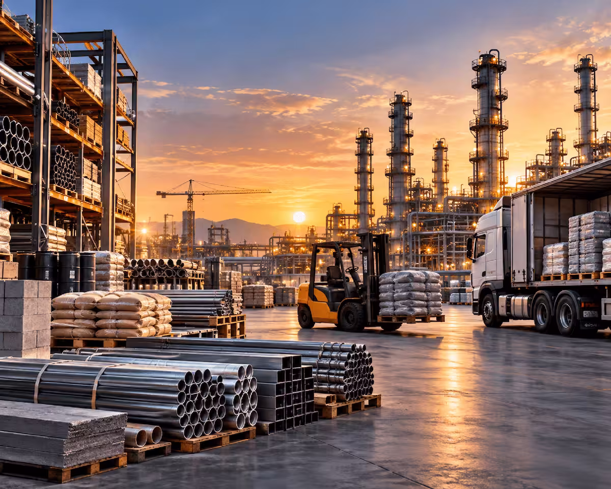 How Reliable Industrial Materials Supply Supports Project Efficiency